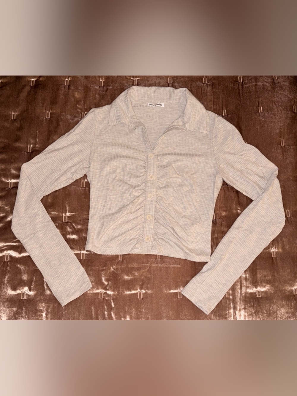 Reformation Elin Knit Top — Size S - Picture 2 of 5